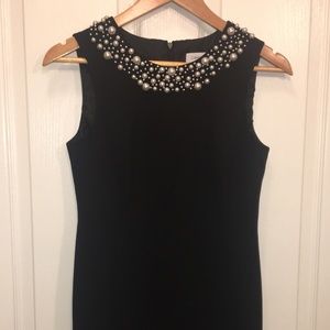 Calvin Klein Pearl Neckline Dress - Size 4